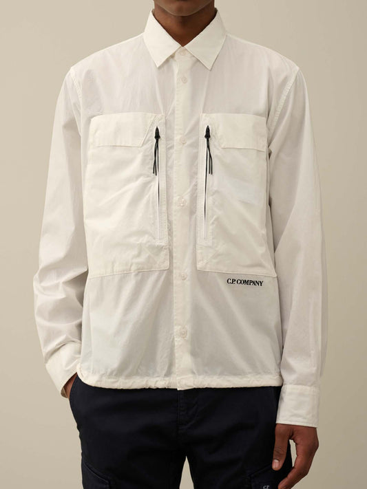 CP Company Overshirt White
