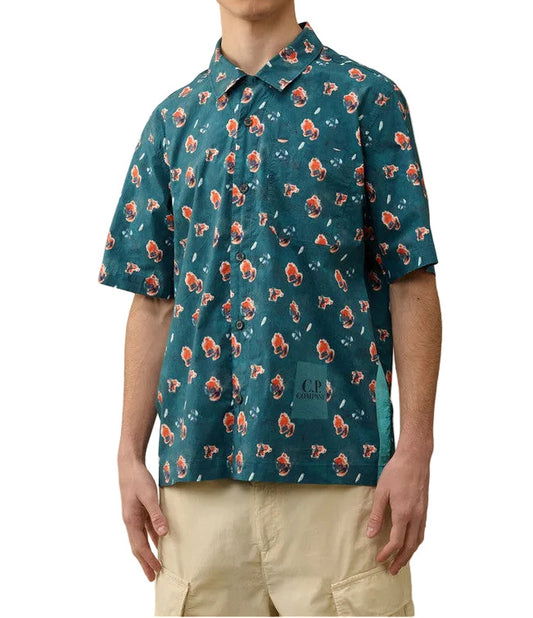 CP Company - Popeline Sponged Print Shirt