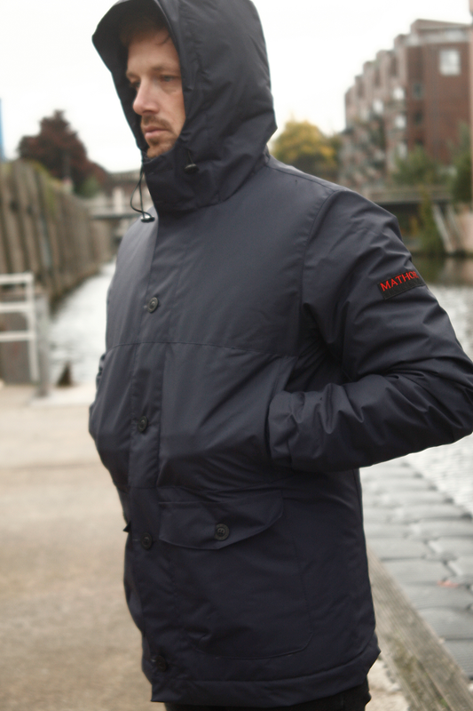 Mathori London Winter Parka Navy Blue