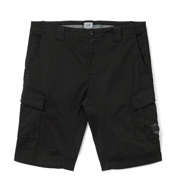 CP Company Stretch Sateen Cargo Lens Shorts