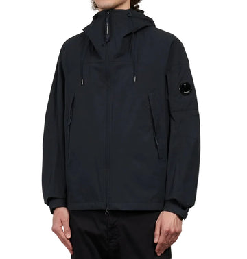 CP Company Pro-Tek Hooded Lens Jacket | Midnight Navy