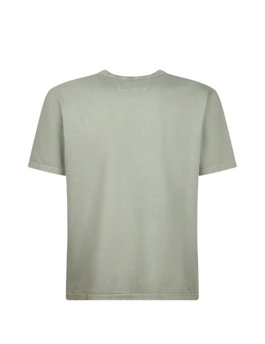 CP Company 20/1 Jersey Short Sleeve T-Shirt Grey