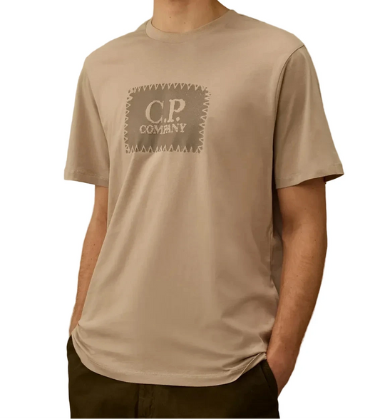 CP Company 30/1 Logo Label T-Shirt