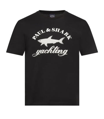 Paul & Shark Crew Neck T-Shirt Black