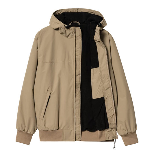 Carhartt WIP Hooded Sail Jacket Beige