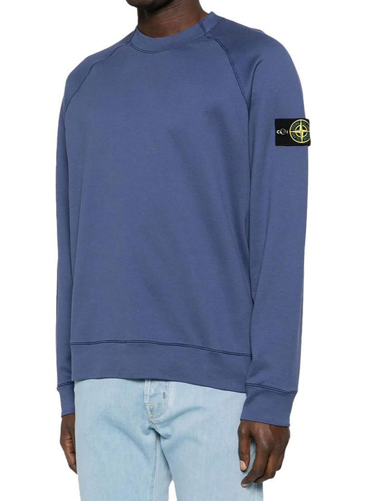 Stone Island - Crewneck Sweatshirt in Marine Blue