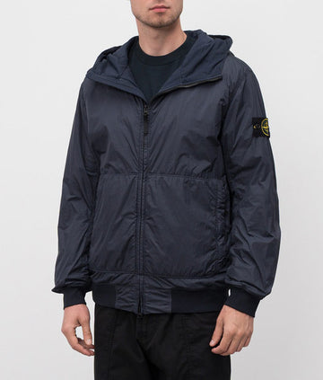 Stone Island - PrimaLoft Hooded Jacket Ink Blue