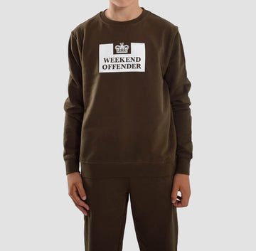 Weekend Offender - Kids Penitentiary Sweatshirt (Uniform)