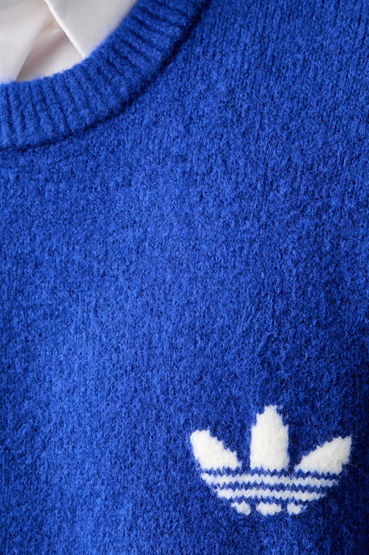 Adidas Originals Trefoil Essentials Knit Jumper (Royal Blue)
