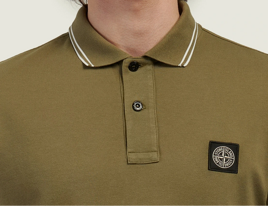 Stone Island - Polo Shirt Military Green