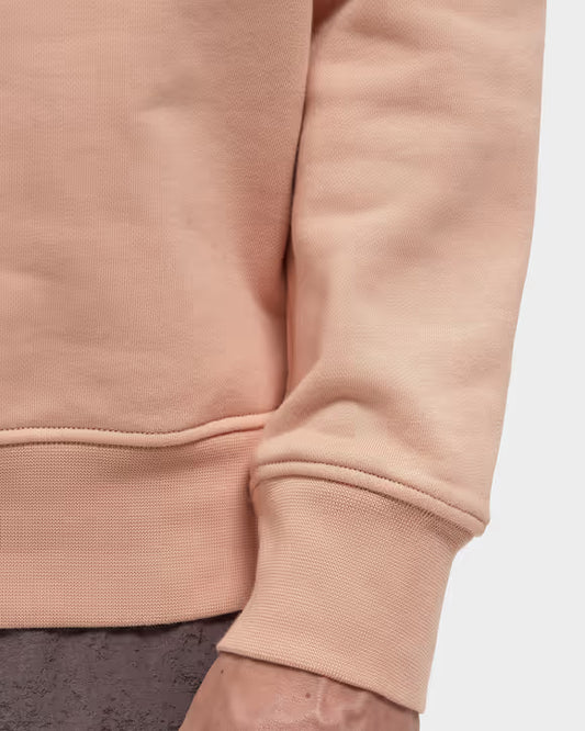 Stone Island Organic Cotton Sweatshirt in Chalk Pink