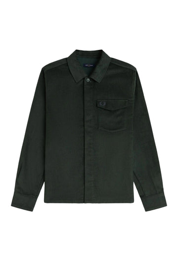 Fred Perry Corduroy Overshirt | Court Green