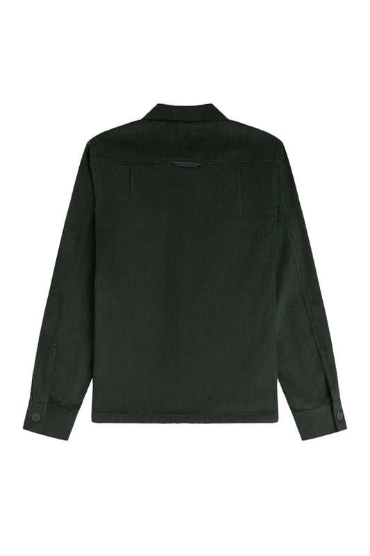 Fred Perry Corduroy Overshirt | Court Green