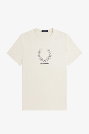 Fred Perry Outline Laurel Wreath T-Shirt