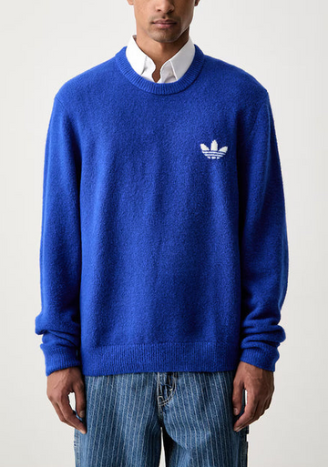 Adidas Originals Trefoil Essentials Knit Jumper (Royal Blue)