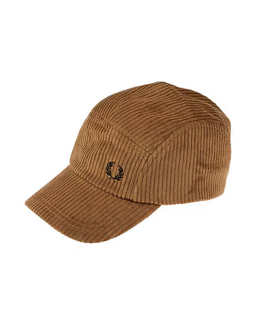 Fred Perry Chunky Corduroy Cap Brown