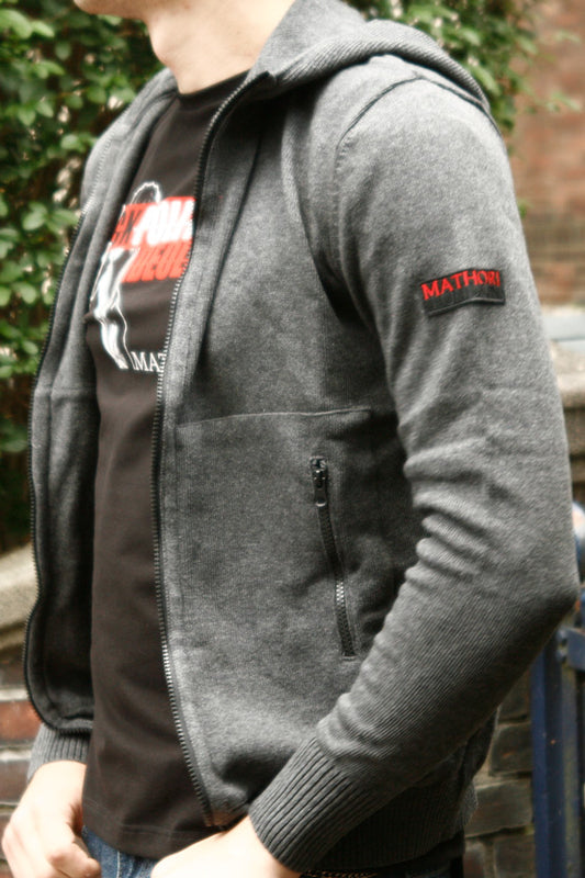 Mathori London - Cotton Hoodie Anthracite