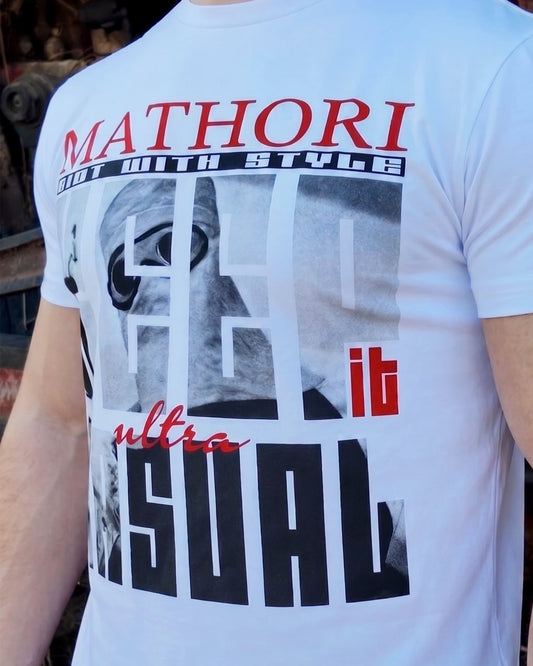 Mathori London - Keep it Ultra Casual T-Shirt White