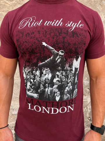 Mathori London RWS Burgundy T-Shirt