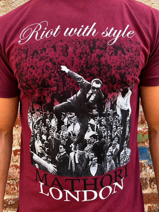 Mathori London RWS Burgundy T-Shirt