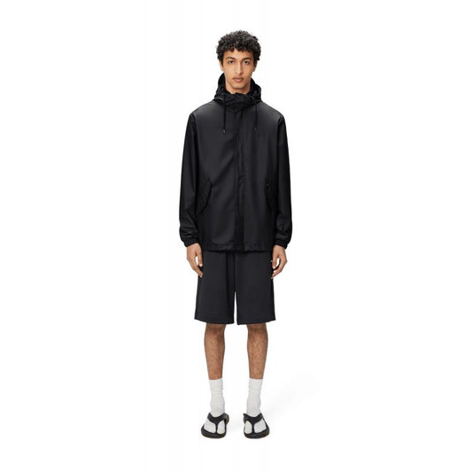 Rains Unisex Fishtail Jacket W3 Black