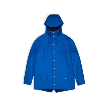 Rains Mid Length Jacket Waves Royal Blue