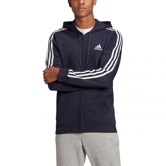 Adidas Essentials Full-Zip Hoodie Navy