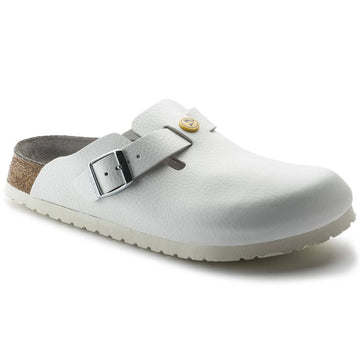 Birkenstock Boston ESD White W Clogs