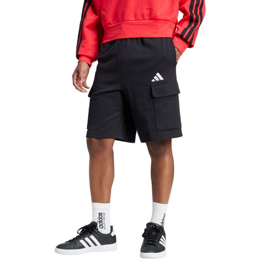 Adidas Essentials Feel Cozy French Terry Cargo Shorts