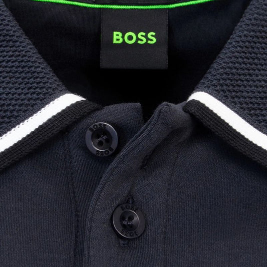 Boss Paddy Lux Polo Shirt Navy