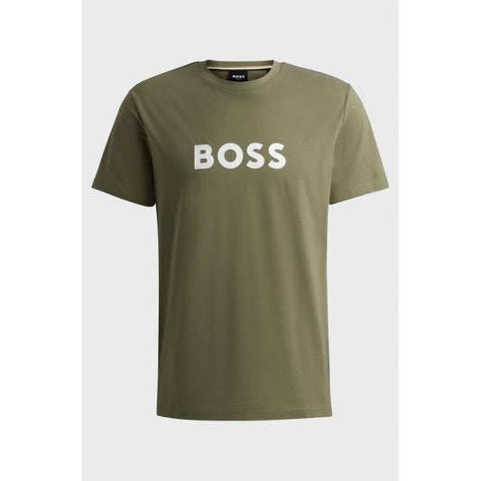 Boss RN T-Shirt in Khaki