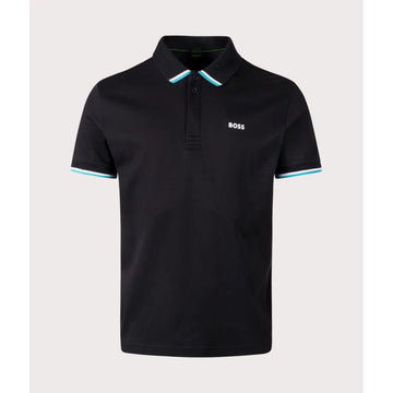 Boss Paddy Lux Polo Shirt Black