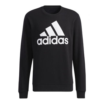 Adidas Essentials Logo Sweatshirt Black