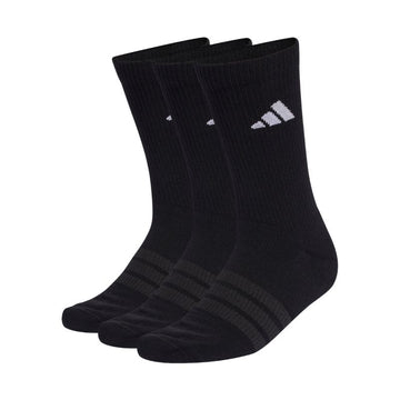 Adidas Cushioned Crew 3P Socks Black
