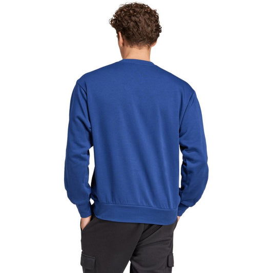 Adidas Essentials Feelcozy Sweatshirt Blue
