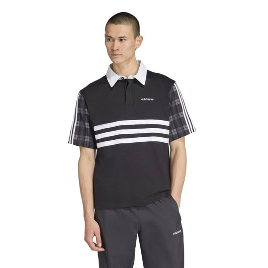 Adidas Graphic Polo Shirt Black