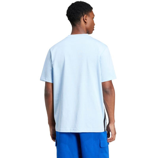 Adidas Essentials Stripes T-Shirt Light Blue