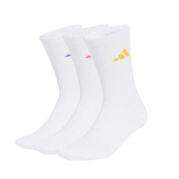 Adidas Crew Socks 3 Pairs White