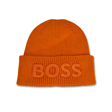Boss Beanie Hat (Orange)