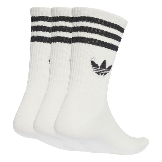 Adidas Originals 3S Crew Socks White