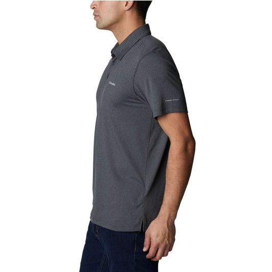Columbia Tech Trail Polo Shirt Dark Grey