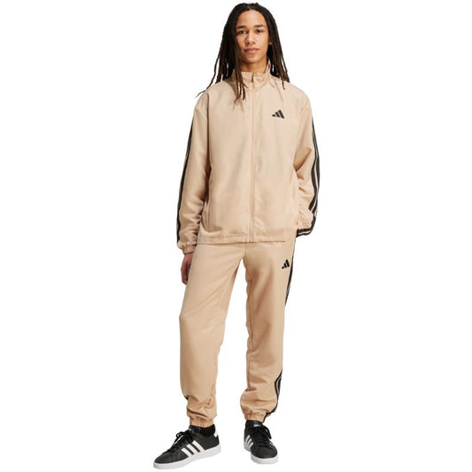 Adidas Woven Tracksuit Beige