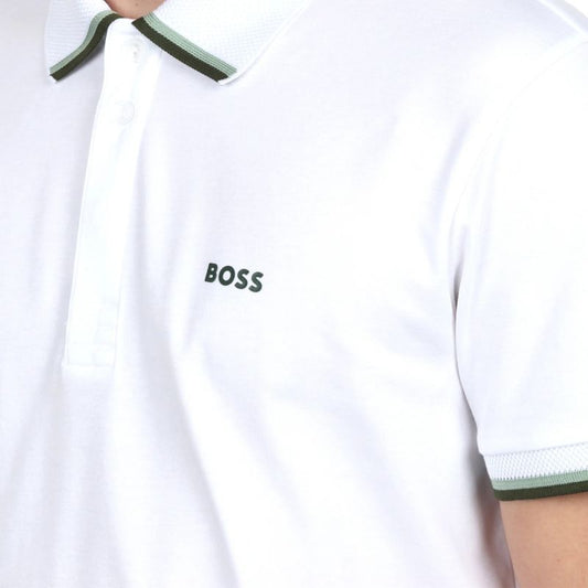 Boss Paddy Lux Polo Bianco
