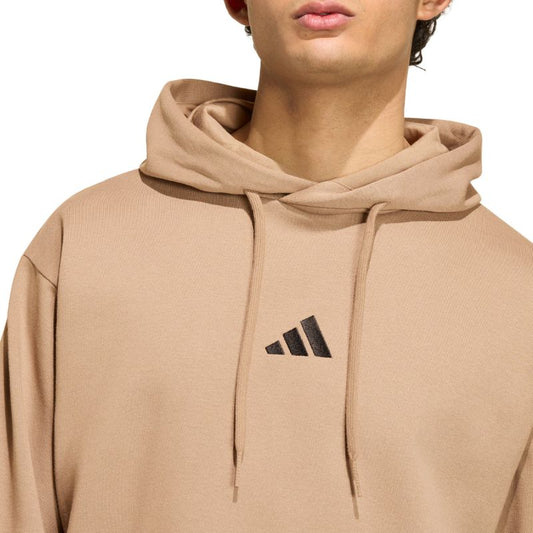Adidas Essentials Feelcozy Hoodie Beige
