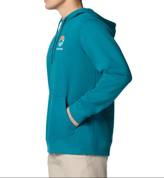 Columbia Trek Graphic Hoodie Teal