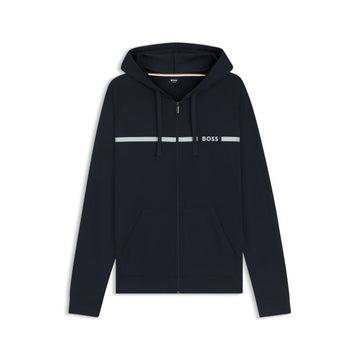 Boss Full Zip Hoodie in Navy 50550571-404)