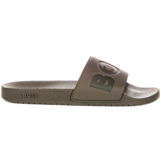 Boss Slides Dark Green