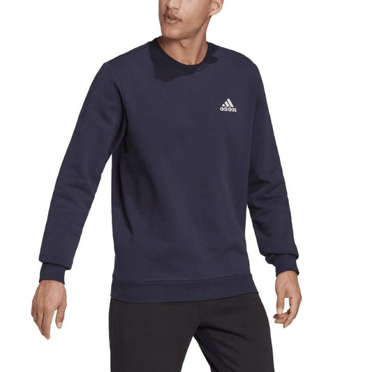 Adidas Essentials Crew Neck Sweatshirt in Navy