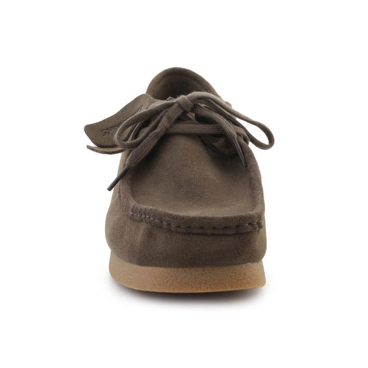 Clarks Wallabee EVO | Dark Olive Suede