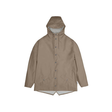 Rains Unisex Rain Jacket Taupe